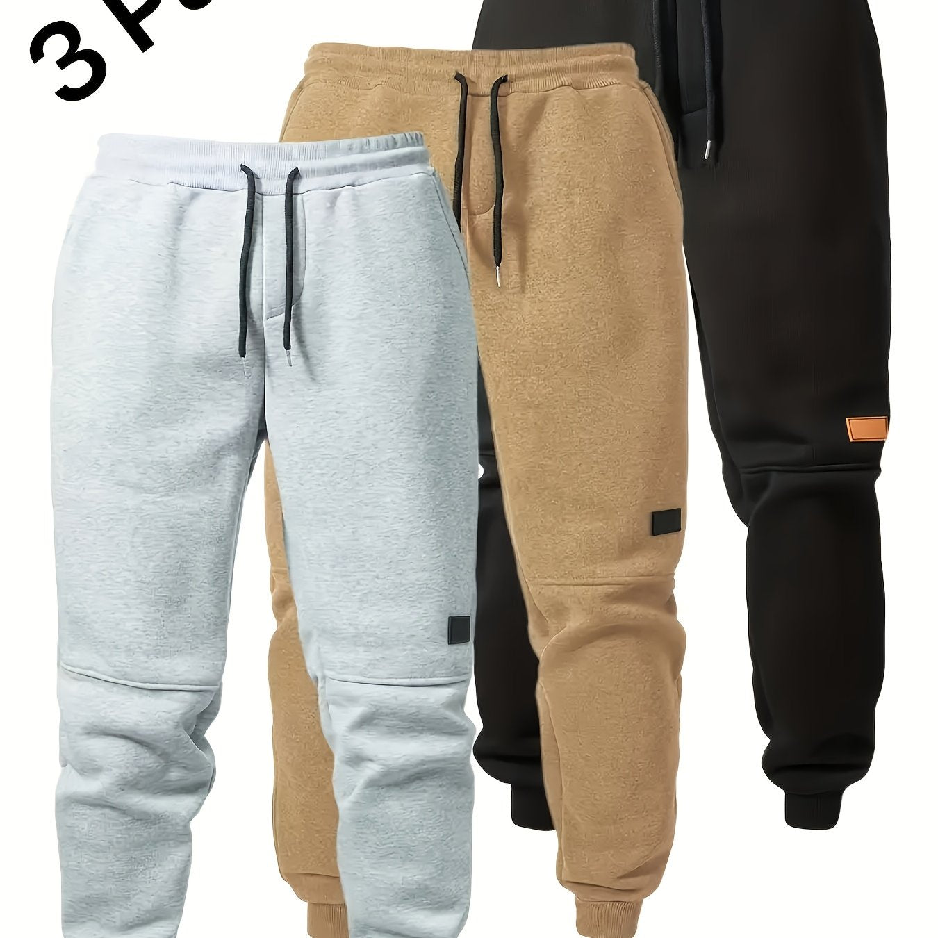 3pcs Men's Sweatpants