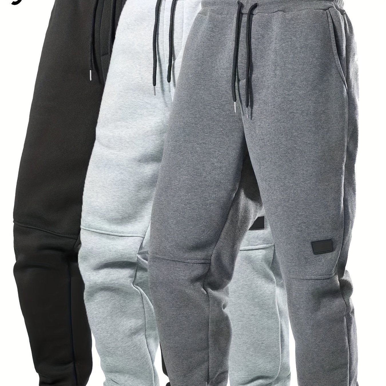 3pcs Men's Sweatpants